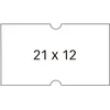 Image de Agipa 100911 Paquet de 6 rouleaux de 1000 étiquettes Blanc rectangulaire