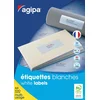 Image de Apli Agipa   Boite Étiquettes Adhésives Blanches Multi Usages   Certifié FSC   Anti-bourrage - 210 x 297 mm   100 Étiquettes