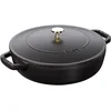Image de STAUB Chistera en fonte, noir, 24 cm