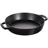 Image de STAUB Poêle en Fonte à Double Poignée, Ronde, Ø 20 cm, Noir Mat