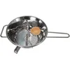Image de GUILLOUARD 10760 Moulin à Légumes Inox D.24cm Premium Poignée Bois, Neutre