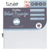 Image de Tinéo - Matelas Bébé 60x120x10cm - Adapté à La Croissance Et Aux Besoins De Bébé - Ferme - Densité 20kg/m³ - Polyester - Déhoussable - Fabriqué en France