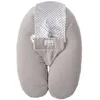 Image de Coussin d'allaitement et de grossesse 3en1 Multirelax éponge gris/étoiles