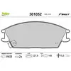 Image de VALEO Jeu de garnitures de frein, frein à disque 301052 Compatible avec: HYUNDAI ACCENT I, ACCENT II, ACCENT II Stufenheck, ACCENT Stufenheck, GETZ, LANTRA I, LANTRA II, PONY, PONY/EXCEL Stufenheck