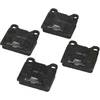 Image de VALEO Plaquettes de frein Essential 301270, Jeu de 4 plaquettes Essieu arrière - Certifiées ECE-R90