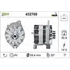 Image de VALEO-432769-Alternateur-Courant de charge de l'alternateur [Amp] : 50 - Nombre de stries : 4 - Diamètre de la poulie [mm] : 56 - Voltage [V] : 14 - Sens de rotation : SENS HORLOGE