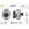 Image de VALEO Alternateur pour MERCEDES-BENZ: Sprinter, Classe E, Classe C, Classe CLS, Classe GLK, Classe S, Classe SL, Classe GLE, Classe R (Ref: 439738)