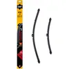 Image de SWF Connect Kit de 2 Balais d'Essuie-Glace Plats K30 - Avant - 650 mm / 400 mm - Fabriqués en Allemagne - 507867