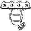 Image de WALKER Catalyseur pour KIA: Ceed, Venga (Ref: 28208)