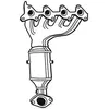 Image de WALKER Catalyseur pour KIA: Picanto & HYUNDAI: i10 (Ref: 28685)