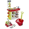 Image de Jouets Ecoiffier - 1691 - Sortie de caisse Supermarché 3 en 1 avec accessoires de ventes - Jeu d'imitation - Dès 18 mois - Fabriqué en France