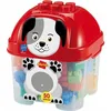 Image de Jouets Écoiffier - 1927 - Baril Chien de Briques à Empiler Abrick   Jeu de Construction pour Enfants - 50 pièces - Dès 18 Mois - Fabriqué en France