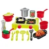 Image de Jouets Ecoiffier   2649 - Dînette Réchaud 100 % Chef   Ustensiles, vaisselle, aliments - 21 pièces   Dès 18 mois   Fabriquée en France