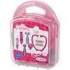 Image de Jouets Ecoiffier   2875 - La valisette médecin rose avec tous les accessoires du docteur - Nursery   Jeu d'imitation   Dès 18 mois   Fabriquée en France