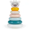 Image de Ecoiffier Pyramide d'ours avec anneaux à emboîter, couleurs pastel, motricité fine, pour enfants à partir de 6 mois (7600007910)