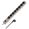 Image de Brennenstuhl Bloc multiprise Hugo 8 Prises Interrupteur - 2m H05VV-F