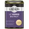 Image de Libéron - Vernis bistrot - Vernis bois - Meubles Boiseries Objets - Très haute qualité - Anti-taches - Anti-chocs et rayures - Tendu bon - Incolore Satin - 1L