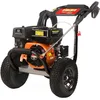 Image de Mecafer NHP Thermique MNT 250, 8HP, 680l/h, 250 Bar, Moteur 4 Temps OHV, Pompe Laiton Annovi Reverberi, Grandes Roues