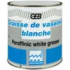 Image de GEB Graisse de vaseline blanche. Nourrit, entretien les joints caoutchouc et évite leur adhérence au métal - Pot 550 g