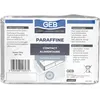 Image de GEB Paraffine contact alimentaire, imperméabilisation de surfaces poreuses, lubrifiant, arts et décoration. Sans odeur - Paquet de 1 kg (4 x 250 g)