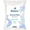 Image de Cotons Pads Bio Bleu Clair Et Blanc