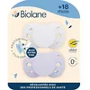 Image de BIOLANE - Tétines Anatomiques 18 Mois+ - Sucettes Lilas Bicolore