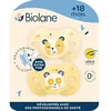Image de BIOLANE - Tétines Anatomiques Animaux 18 Mois+ - Sucettes Jaune Bicolore