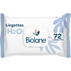 Image de Biolane - Lingettes Nettoyantes pour le Corps et le Change Bébé - 72 Lingettes pour Peaux Sensibles à l'Eau Pure