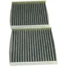 Image de PURFLUX Filtre d'habitacle AHC372-2 Filtre à charbon actif Hauteur: 26 Largeur: 185 Longueur: 190 Compatible avec BMW X3 F25 X4 F26, ALPINA XD3 F25