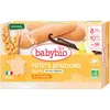 Image de Babybio Petits Boudoirs à la Vanille 10 Mois et + Bio 6 Sachets de 4 Biscuits