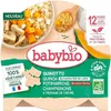 Image de Babybio Quinotto Quinoa Potimarrons Champignons Fromage de Chèvre 12 Mois et + Bio 230 g