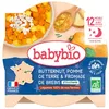 Image de BABYBIO - Pomme de terre Rouge Fromage Brebis à la Muscade - 12+ mois (Lot de 2)