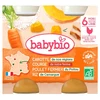 Image de BABYBIO Pot carotte courge butternut poulet riz 6mois 2x200g