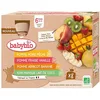 Image de Babybio Gourdes - Multiparfums fruits - BIO - 6+ mois - 8x90g