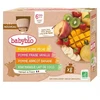 Image de BABYBIO Poches de compote bio multi-fruits pour bébé dès 6 mois 8x90 g