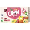 Image de Vitabio Cool - Gourdes Fruits Pomme Framboise 12x90 g - Compote - BIO