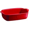 Image de Emile Henry Eh349649 Plat à Four Individuel Céramique Rouge Grand Cru