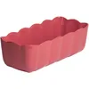 Image de Emile Henry Moule à Cake 28 x 13 cm   Céramique Haute Résistance   Cuisson Homogène et Cake Moelleux   Coloris Rose   Gamme Madeleine   Fabriqué en France