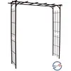 Image de Louis Moulin Grande Pergola Tube carré pour Plante grimpante Fer Vieilli 187 x 40 x 198 cm 3036