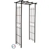 Image de Louis Moulin Pergola étroite Tube carré pour Plante grimpante Fer Vieilli 97 x 40 x 198 cm 3046