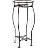 Image de Louis Moulin Sellette Ronde ht 60 pour Pot 26 cm - Fer Vieilli - Made in France