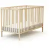 Image de Lit bébé en bois Brut