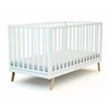 Image de Confort Lit bébé Évolutif Hêtre et Blanc