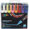 Image de Uni Posca Stylos Basis Colors PC5M Ligne 1.8-2.5mm - 16 Couleurs Set