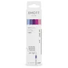 Image de Emott - Uni Ball - Uni Mitsubishi Pencil - Pochette de 5 Feutres Floral Colors - Pour Écrire, Dessiner, Tracer avec Style ! - Pointe Fine 0,4 mm - Mauve, Lilas, Rose Bonbon, Rose Vif, Brume Marine
