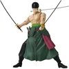Image de BANDAI   Anime Heroes One Piece   Figurine Roronoa Zoro 17 cm Three Sword Style   Figurine Manga Articulée 3 Épées   Licence Officielle One Piece   Jouet Enfant 4 Ans+   37052