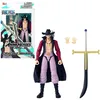 Image de BANDAI   Anime Heroes One Piece   Figurine Dracule Mihawk   il de Faucon  17 cm   Figurine Manga Articulée   Licence Officielle One Piece   Jouet Enfant 4 Ans et +   37053