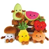 Image de JEMINI | Cagette 6 Fruits et Légumes en Peluche 17 cm | Dinette Marchande Tissu | Lavables en Machine | Légumes et Fruits en Peluche Douce | Jouet Éducatif Aliments | Marque Française | Idée Cadeau