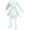 Image de JEMINI LUMINOU Peluche Lumineuse Naturelle Fonctionne sans Pile+/- 20 CM Lapin Blanc, Blance