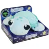 Image de JEMINI 040757 MA Petite Carapace Peluche Tortue Lumineuse Naturelle Fonctionne sans Pile +/- 25 CM, Bleu
